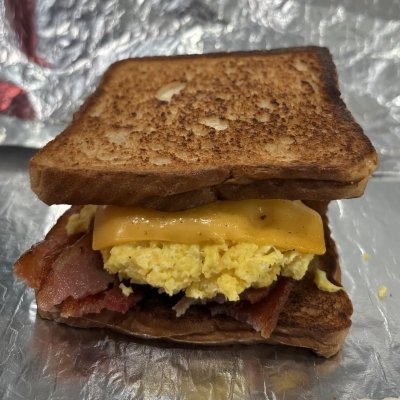 Bacon Egg Cheese Toast