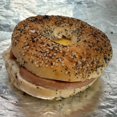 Bologna Cheese Bagel
